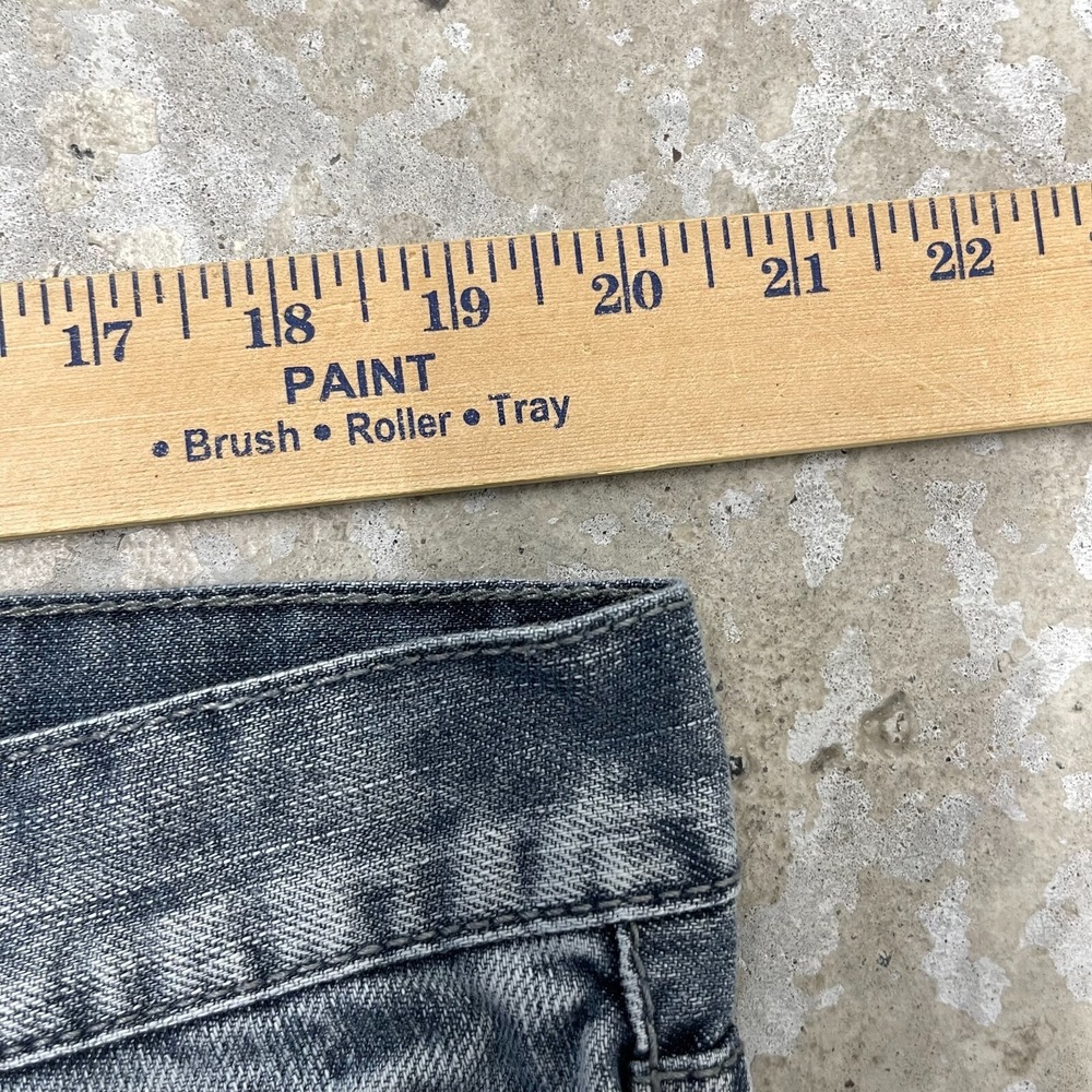 Flypaper Jeans Mens 40x29 Blue Pants Denim Boot Cut Grunge Y2K Buckle Tag 38x30 - Picture 9 of 14